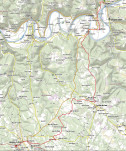 99 - Notre tracé GPS Cajarc-Limogne