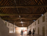19 - Le grand dortoir - La charpente