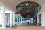 18 - Plafond de la galerie restauré