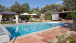 09 - Autre vue de la piscine et sa cuisine et le jacuzzi